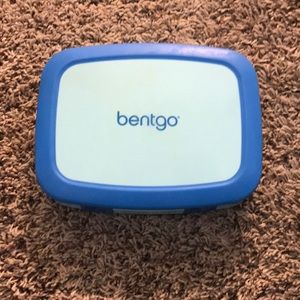 Bentgo lunchbox with removable tray in blue.